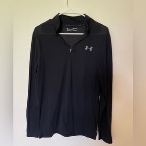 UNDER ARMOUR Light Weight Black Quarter Zip
